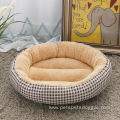 new eco-friendly warm soft luxury round dog beds